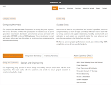 Tablet Screenshot of gblenergy.com